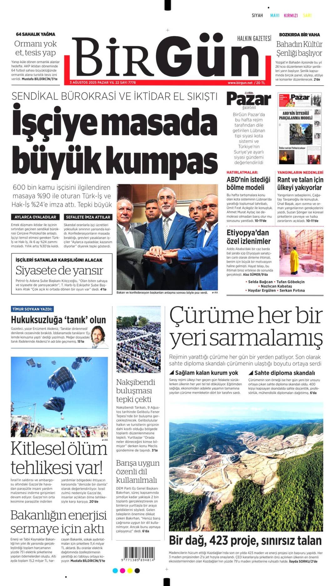 Gazeteler manşetlerine bugün hangi haberleri taşıdı? 10