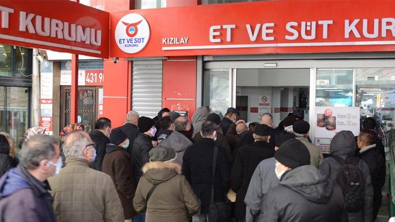 Et ve Süt Kurumu 521 milyon TL zarar etti