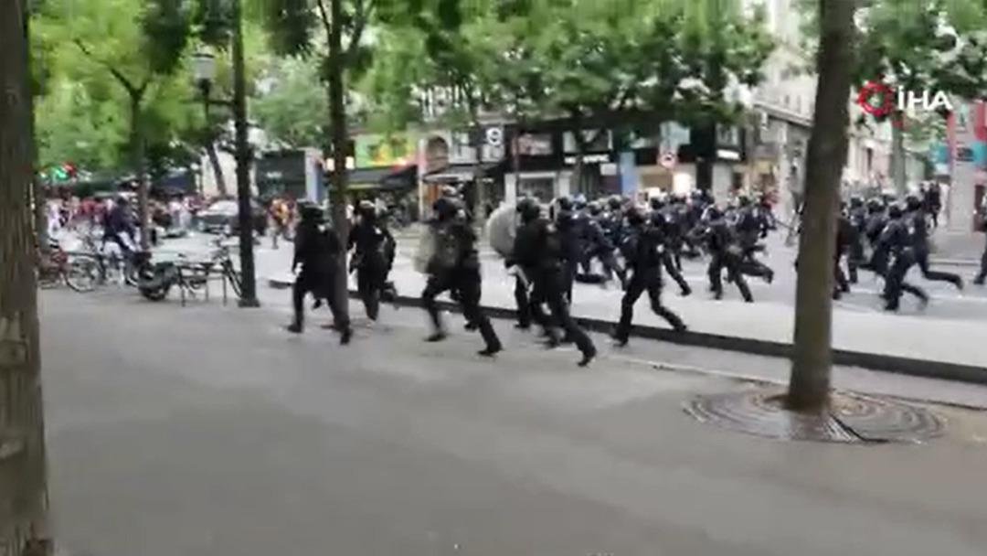 Fransa'da 'Her şeyi durduralım' protestoları