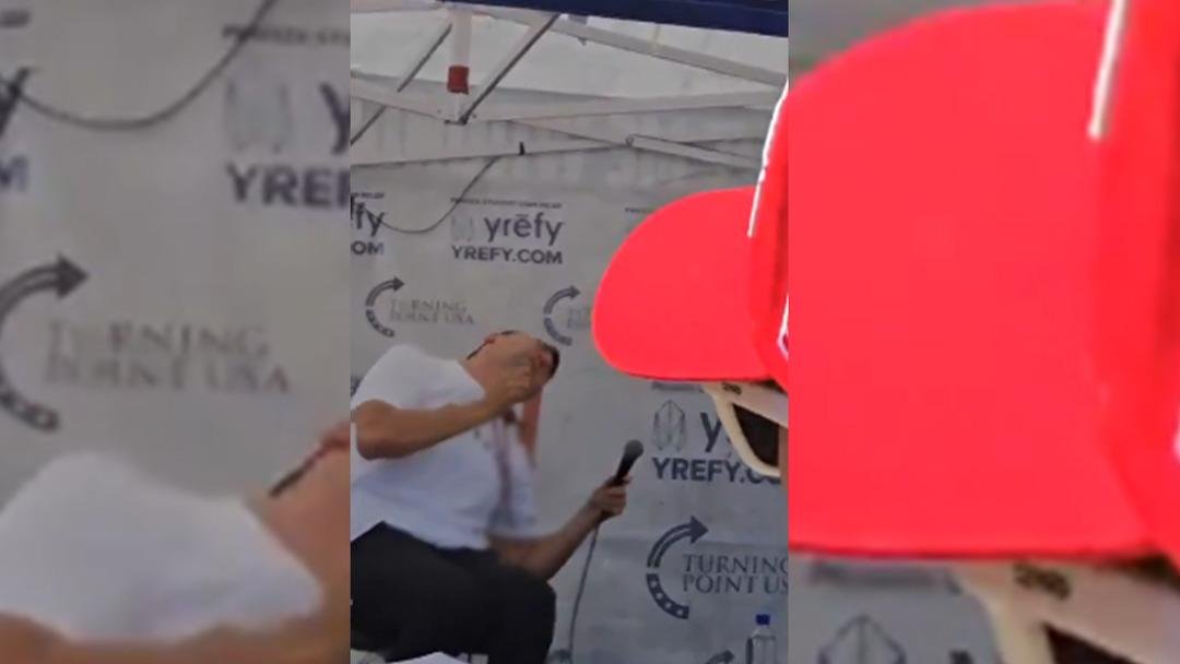 Donald Trump a yakın olan Charlie Kirk e silahlı saldırı! Herkesin gözü önünde vuruldu 2