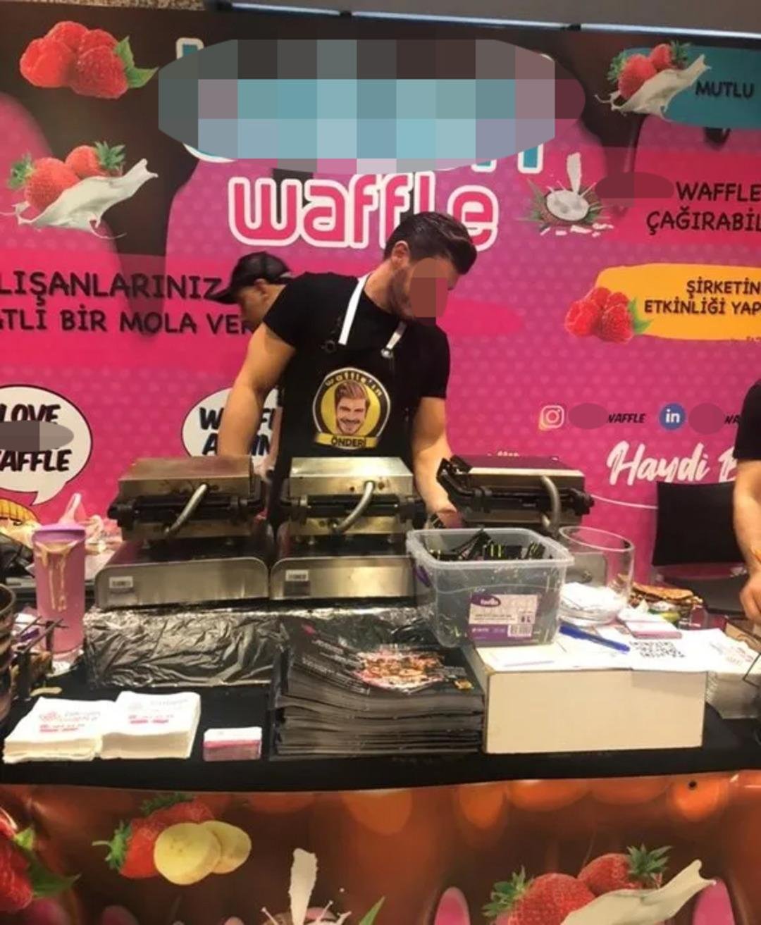 Ünlülerin uğrak mekanını işletiyor! Waffle cı sahibi skandal iddiaya karıştı: 