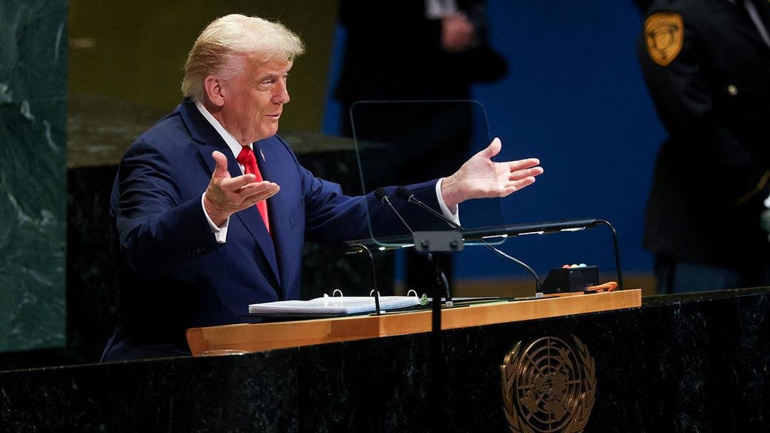 Son dakika | Trump başlar başlamaz prompter krizi! BM kürsüsünden BM'ye sitem etti: